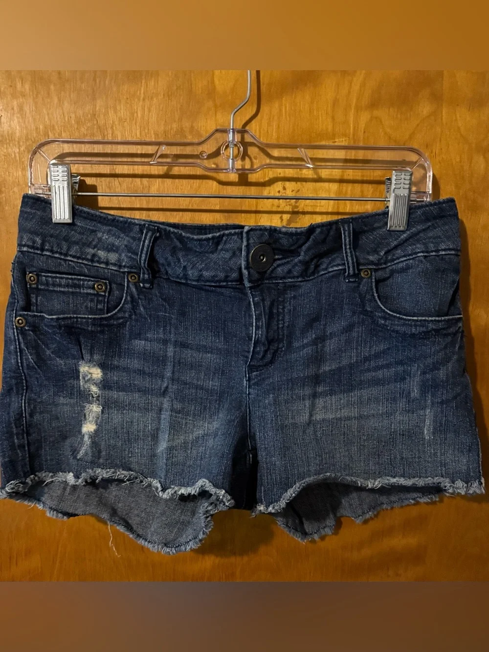 Candie’s Distressed Denim Shorts